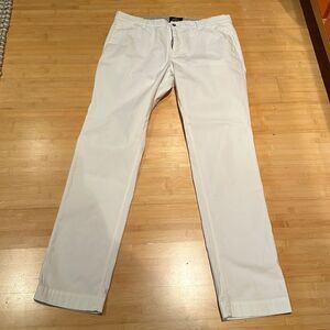 Masons white cotton summer chino